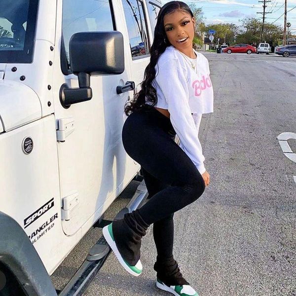 women's pants & capris stacked sweatpants women joggers elastic summer leggings bell bottom trouser high waist flare ruched, Black;white
women's pants & capris stacked sweatpants women joggers elastic summer leggings bell bottom trouser high waist flare ruched, Black;white