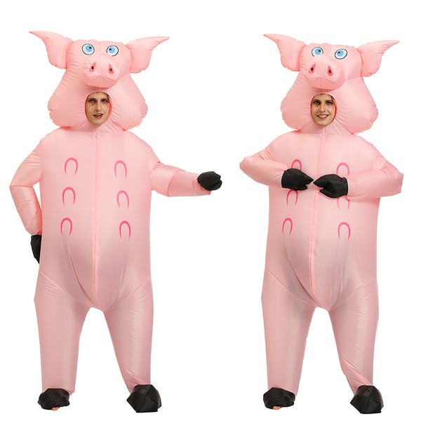 mascot doll costume inflatable pink pig costume carnival halloween costumes for women men animal pig clothing fancy dress suit unisex, Red;yellow
mascot doll costume inflatable pink pig costume carnival halloween costumes for women men animal pig clothing fancy dress suit unisex, Red;yellow