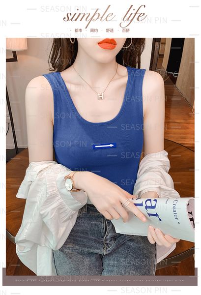 women's tanks summer new style solid color sleeveless knitted camisole for outer wear short tube and high waist bottoming shirt7965, White
women's tanks summer new style solid color sleeveless knitted camisole for outer wear short tube and high waist bottoming shirt7965, White