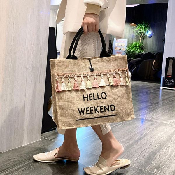 waist bags summer beach handbags large capacity lady tassel shoulder bag big letter linen totes casual girls women travel shopping
waist bags summer beach handbags large capacity lady tassel shoulder bag big letter linen totes casual girls women travel shopping