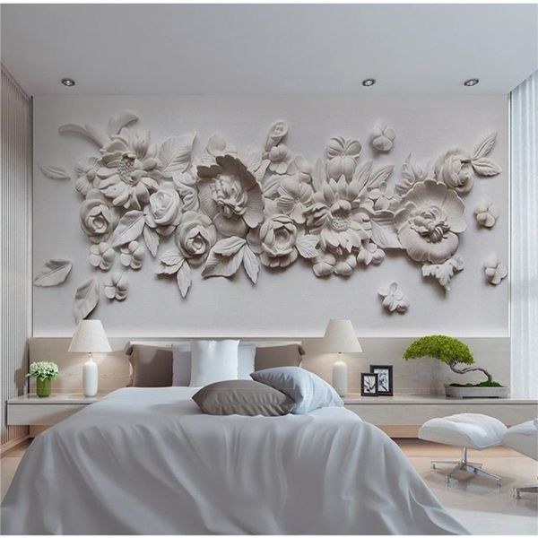 floral european relief three-dimensional flower living room bedroom kitchen 3d wallpaper wall covering
floral european relief three-dimensional flower living room bedroom kitchen 3d wallpaper wall covering