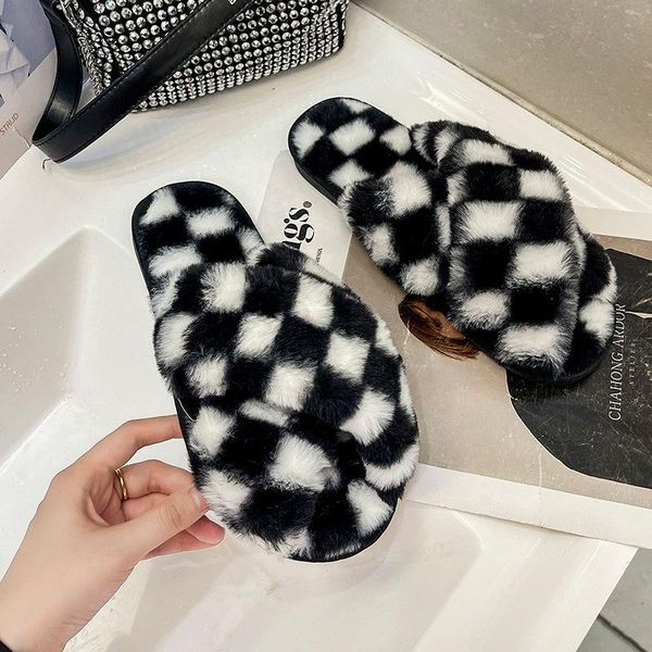 slippers women home indoor hairy warm shoes fluffy cross flip flop memory foam floor slides ladies short plush cotton, Black
slippers women home indoor hairy warm shoes fluffy cross flip flop memory foam floor slides ladies short plush cotton, Black