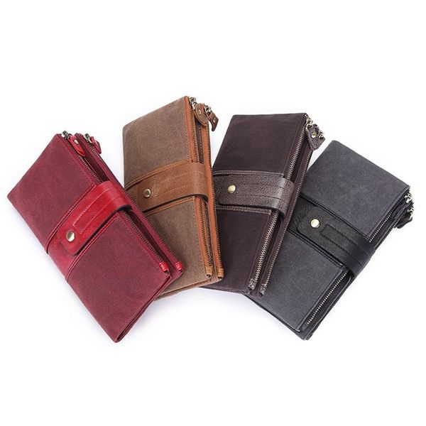 wallets retro leather ladies wallet korean fashion mobile phone change clutch rfid anti-theft long men coin purse, Red;black
wallets retro leather ladies wallet korean fashion mobile phone change clutch rfid anti-theft long men coin purse, Red;black