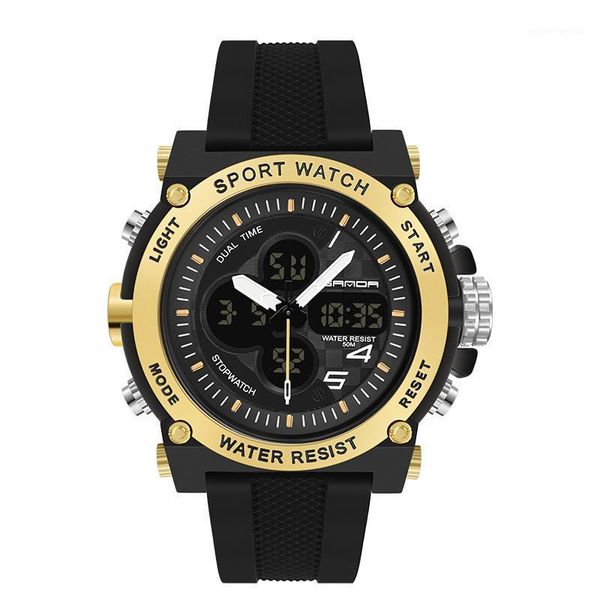 wristwatches men's digital ourdoor sport watches dual display quartz waterproof military watch for men clock relogios masculino, Slivery;brown
wristwatches men's digital ourdoor sport watches dual display quartz waterproof military watch for men clock relogios masculino, Slivery;brown