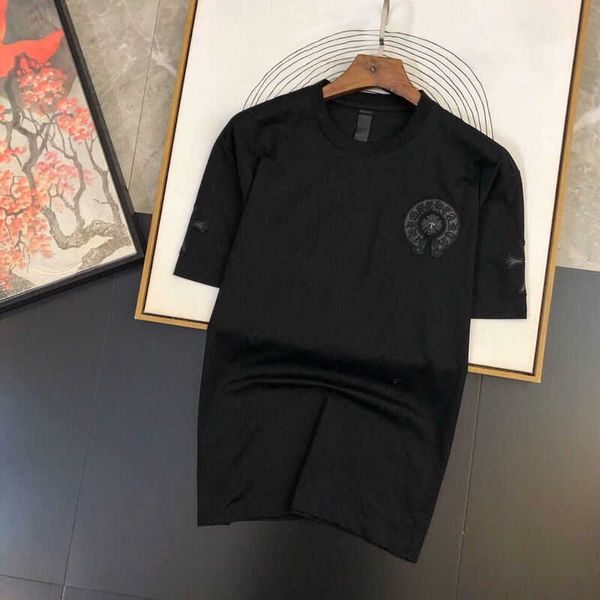 crosin short 2021 european american br new spring summer sleeve fashion cross embroidery men's and women's t-shirt, White;black
crosin short 2021 european american br new spring summer sleeve fashion cross embroidery men's and women's t-shirt, White;black
