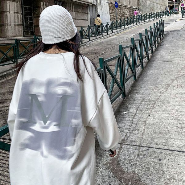 hip hop fashion brand street shadow portrait printing long sleeve loose large medium length sweater round neck t-shirt female, Black
hip hop fashion brand street shadow portrait printing long sleeve loose large medium length sweater round neck t-shirt female, Black