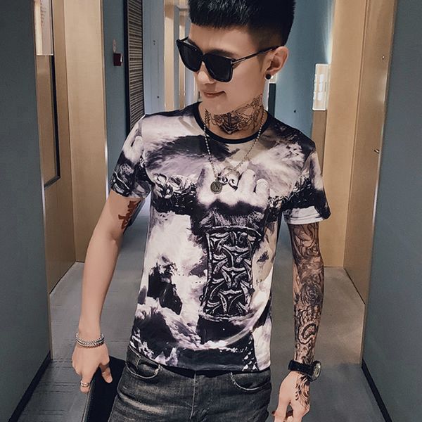 summer 3d energy imprint the neck t male shirt with casual short sleeve t-shirts streetwear fitness funny t-shirt men's blouses al46, White
summer 3d energy imprint the neck t male shirt with casual short sleeve t-shirts streetwear fitness funny t-shirt men's blouses al46, White