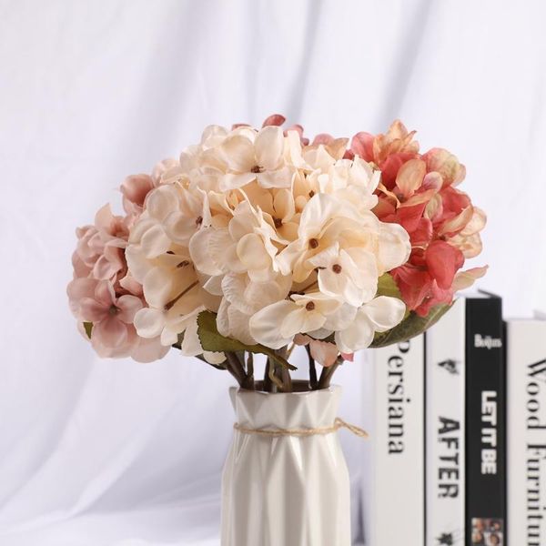 decorative flowers & wreaths autumn silk hydrangea artificial flower decoration craft wedding bridal bouquet indoor deskvase
decorative flowers & wreaths autumn silk hydrangea artificial flower decoration craft wedding bridal bouquet indoor deskvase