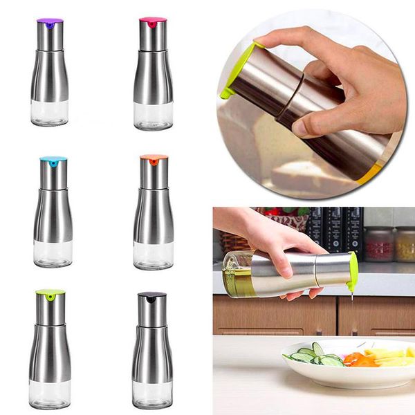 storage bottles & jars 1pcs stainless steel seasoning bottle leak-proof oil soy sauce honey vinegar dispenser spice container
storage bottles & jars 1pcs stainless steel seasoning bottle leak-proof oil soy sauce honey vinegar dispenser spice container
