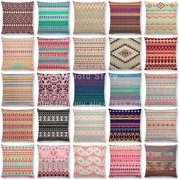 new colourful tribal retro prints pillow case small pieces floral decorative pattern geometric stripe rainbow cushion cover
new colourful tribal retro prints pillow case small pieces floral decorative pattern geometric stripe rainbow cushion cover