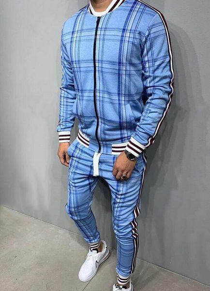 gentlemen set men tracksuit zipper fullset jacket suit long sleeve stripe coat pants gyms casual sportsuits, Gray
gentlemen set men tracksuit zipper fullset jacket suit long sleeve stripe coat pants gyms casual sportsuits, Gray