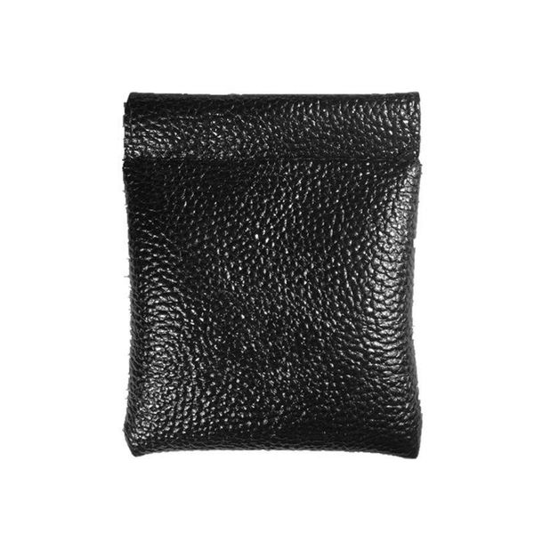 card holders soft men women coin key holder metal spring closure leather wallet pouch bag purse gift, Brown;gray 
card holders soft men women coin key holder metal spring closure leather wallet pouch bag purse gift, Brown;gray