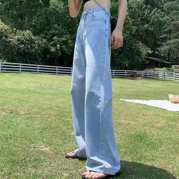 women's jeans streetwear high waist denim pants plus size fashion wide leg female vintage ladies straight, Blue
women's jeans streetwear high waist denim pants plus size fashion wide leg female vintage ladies straight, Blue