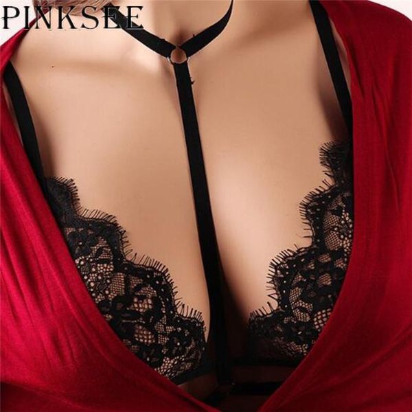 pendant necklaces pinksee bra straps underwear black elastic lingerie choker bundle necklace beach bikini women clothing decor, Silver
pendant necklaces pinksee bra straps underwear black elastic lingerie choker bundle necklace beach bikini women clothing decor, Silver