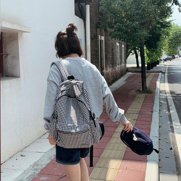 backpack love summer large capacity lightweight waterproof nylon bow black and white lattice student
backpack love summer large capacity lightweight waterproof nylon bow black and white lattice student