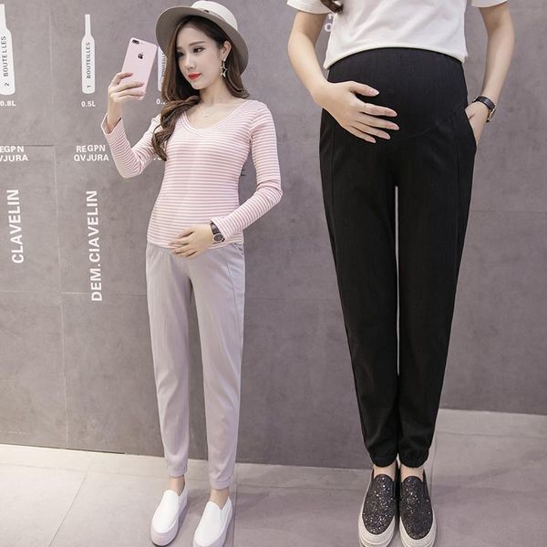 maternity pants spring autumn adjustable elastic waist belly support pants maternity trousers, White
maternity pants spring autumn adjustable elastic waist belly support pants maternity trousers, White