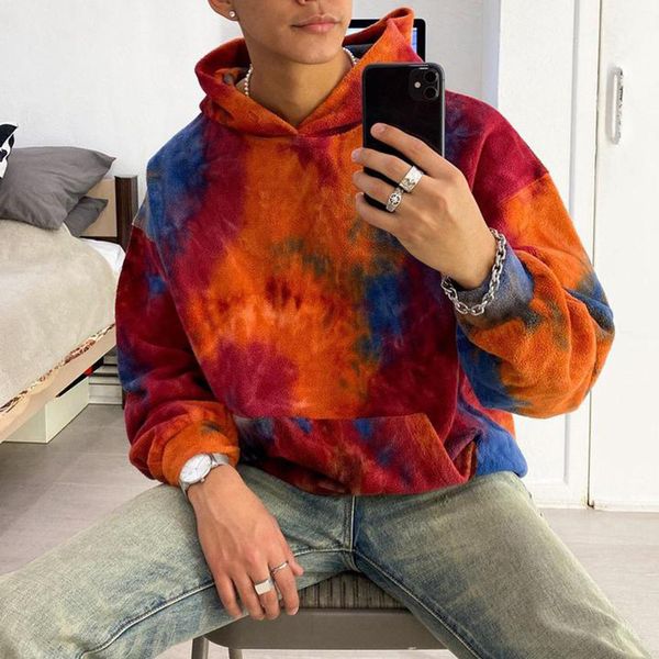 fashion men's tie-dye hoodies sweatshirts with pocket hip hop streetwear shirt, Black
fashion men's tie-dye hoodies sweatshirts with pocket hip hop streetwear shirt, Black