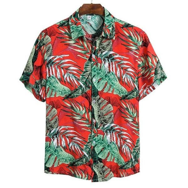 men's casual shirts hawaiian printed shirt holiday beach short-sleeved for men breathable button up summer chemise homme, White;black
men's casual shirts hawaiian printed shirt holiday beach short-sleeved for men breathable button up summer chemise homme, White;black