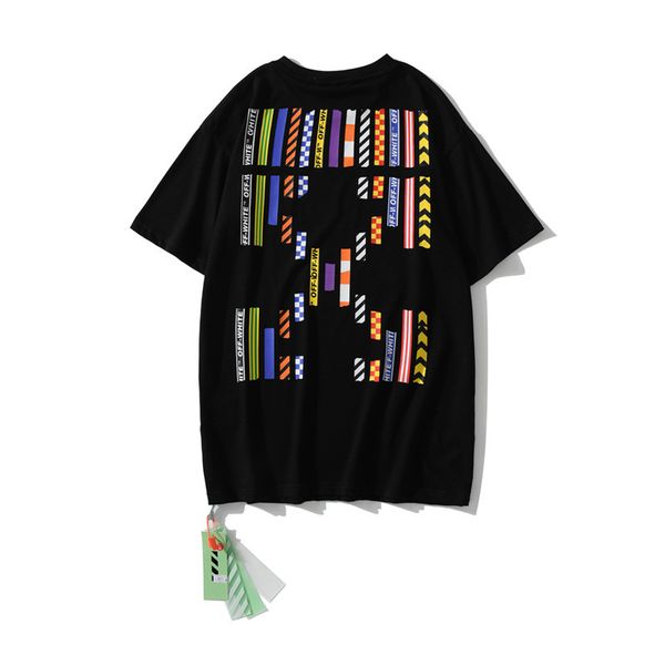 20ss fashion singapore exclusive color arrow label men's and women's short sleeve t-shirt, White;black
20ss fashion singapore exclusive color arrow label men's and women's short sleeve t-shirt, White;black