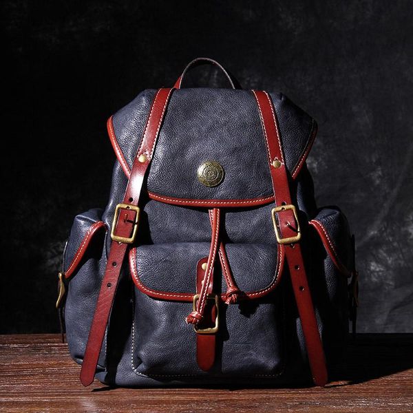 backpack fashion personality men's women's genuine leather first layer cowhide daily retro simple large-capacity
backpack fashion personality men's women's genuine leather first layer cowhide daily retro simple large-capacity