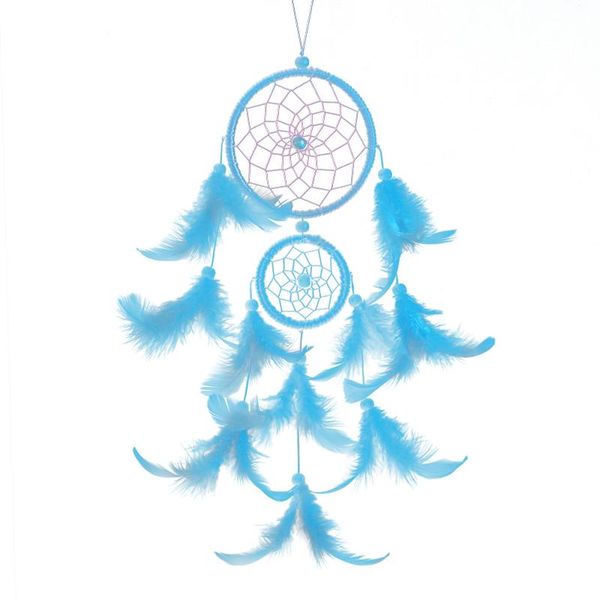 decorative objects & figurines hanging ornament craft dream catcher gift baby room home decor wind flying handmade feather tassel double rin
decorative objects & figurines hanging ornament craft dream catcher gift baby room home decor wind flying handmade feather tassel double rin