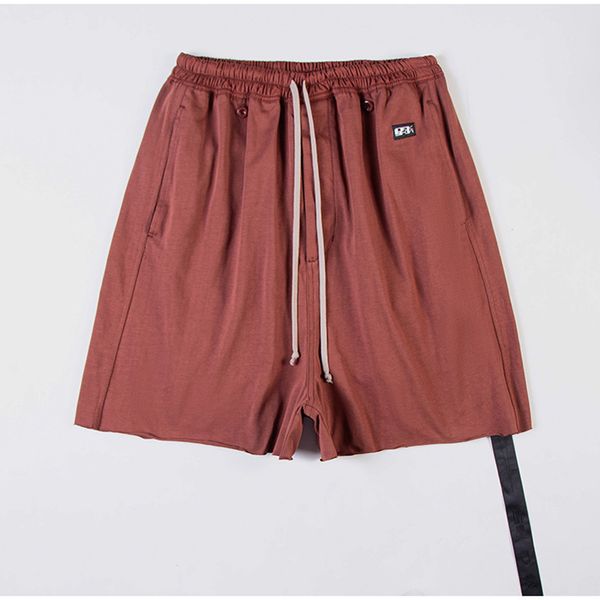 rick designer clothes men's cotton jogging shorts owens solid color fashionable beach pants summer style casual sportswear, White;black
rick designer clothes men's cotton jogging shorts owens solid color fashionable beach pants summer style casual sportswear, White;black