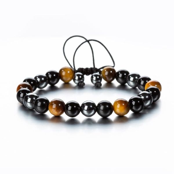 tennis hematite obsidian tiger eye stones couple wrap bracelets handmade braided bangles natural 6mm 8mm 10mm beads options trendy 005, Golden;silver
tennis hematite obsidian tiger eye stones couple wrap bracelets handmade braided bangles natural 6mm 8mm 10mm beads options trendy 005, Golden;silver
