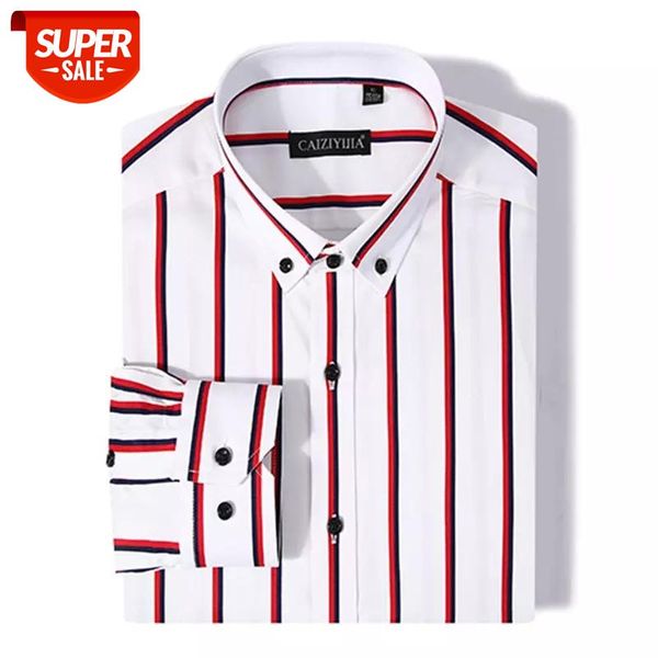 new 100%cotton men striped shirts high grade no fade no shrink slim fit fashion button collar long sleeved chest pocket #ms8o, White;black
new 100%cotton men striped shirts high grade no fade no shrink slim fit fashion button collar long sleeved chest pocket #ms8o, White;black