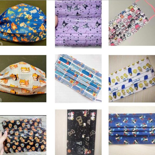 disposable cartoon print mask non-woven face mask dustproof breathable 95% filtration efficiency dustproof prevention of influenz face masks, Silver
disposable cartoon print mask non-woven face mask dustproof breathable 95% filtration efficiency dustproof prevention of influenz face masks, Silver