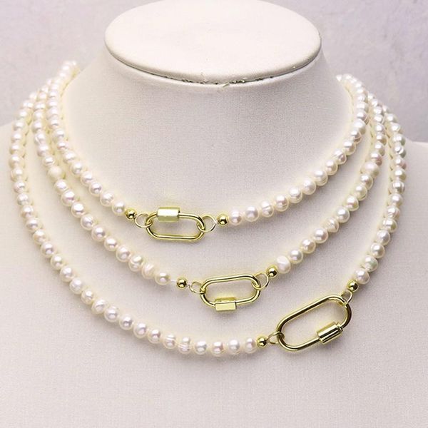 chains 5 strand handmade pearls necklace women natural beaded fashion jewelry chain, Silver
chains 5 strand handmade pearls necklace women natural beaded fashion jewelry chain, Silver