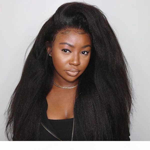 kinky straight human hair full lace wig 130% density coarse yaki malaysian lace front wig pre plucked with baby hair, Black;brown
kinky straight human hair full lace wig 130% density coarse yaki malaysian lace front wig pre plucked with baby hair, Black;brown