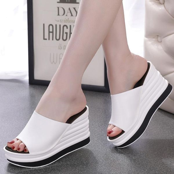 2021 new cowhide leather wedges sandals,slides,women summer heels,slip on shoes,peep toe, female footware slippers,white,black
2021 new cowhide leather wedges sandals,slides,women summer heels,slip on shoes,peep toe, female footware slippers,white,black