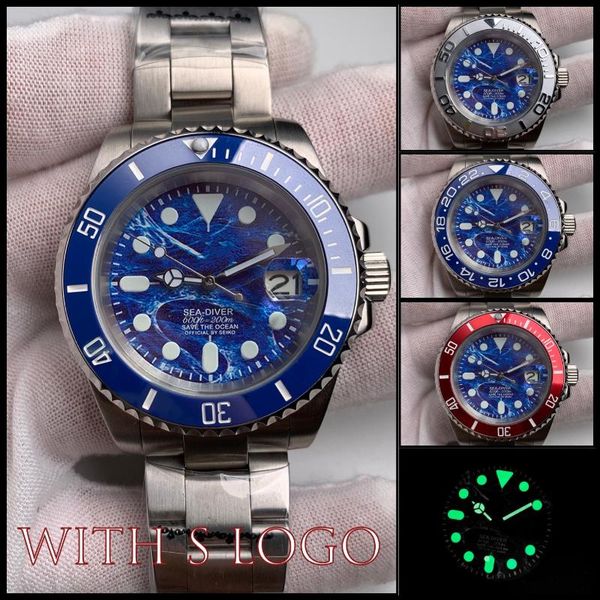 wristwatches nh35 movement watchcase mechanical 40mm automatic luminous sapphire crystal stainless steel men's watch mod diy star creat, Slivery;brown
wristwatches nh35 movement watchcase mechanical 40mm automatic luminous sapphire crystal stainless steel men's watch mod diy star creat, Slivery;brown