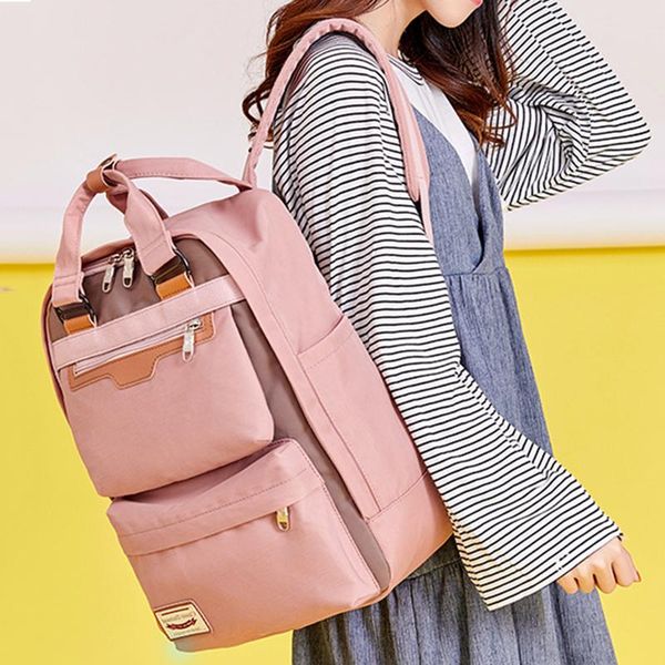 backpack travel school bag large capacity women zipper pocket girl schoolbag classic waterproof nylon female
backpack travel school bag large capacity women zipper pocket girl schoolbag classic waterproof nylon female