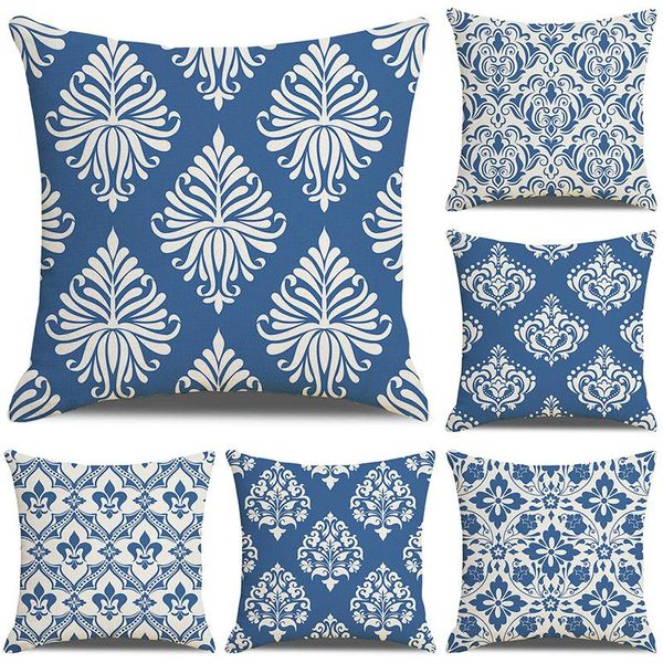 cushion/decorative pillow case 45*45 cushion cover geometric blue polyester cushions for sofa throw covers home decor
cushion/decorative pillow case 45*45 cushion cover geometric blue polyester cushions for sofa throw covers home decor