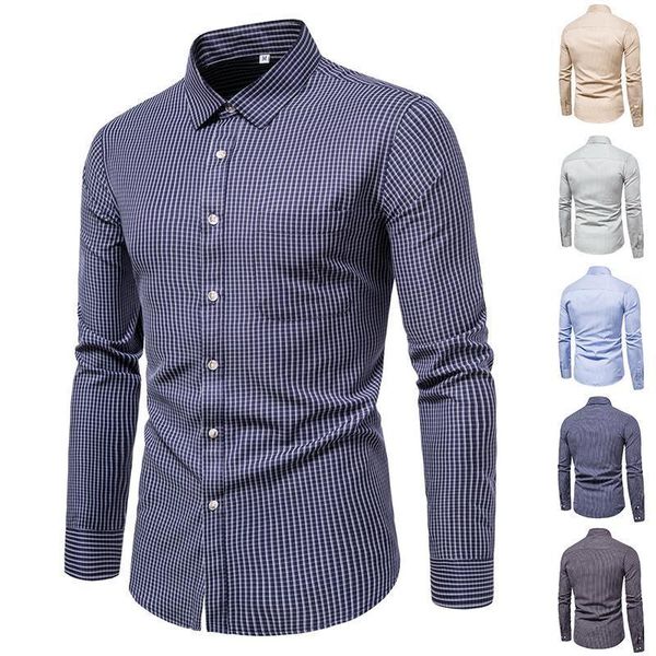 men shirts casual slim fit striped long sleeve clothing business brand dress male classic button men's, White;black
men shirts casual slim fit striped long sleeve clothing business brand dress male classic button men's, White;black