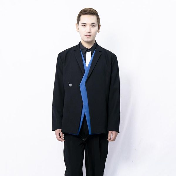 men's suits & blazers xs-6xl 2021 men women's clothing hair stylist catwalk original design stitching double breasted suit coat pl, White;black
men's suits & blazers xs-6xl 2021 men women's clothing hair stylist catwalk original design stitching double breasted suit coat pl, White;black