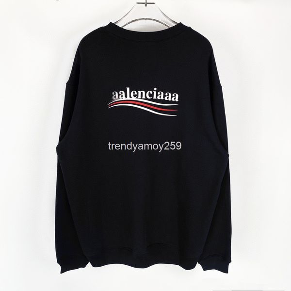 women's hoodies & sweatshirts autumn fashion brand t-shirt paris round neck wei cola wave printed clothes couple men's and women&#, Black
women's hoodies & sweatshirts autumn fashion brand t-shirt paris round neck wei cola wave printed clothes couple men's and women&#, Black