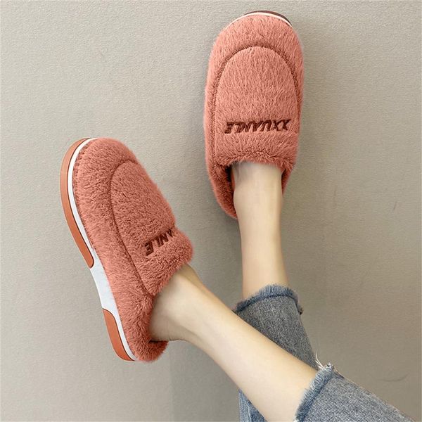 slippers fluffy women letter print furry slides faux fur flip flops female anti-slip soft-soled flat indoor cotton, Black
slippers fluffy women letter print furry slides faux fur flip flops female anti-slip soft-soled flat indoor cotton, Black