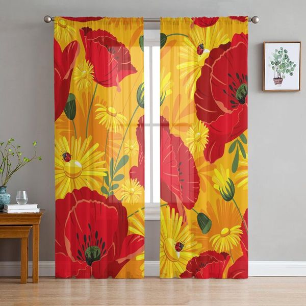 curtain & drapes red flower poppy daisy tulle sheer window curtains for living room kitchen children bedroom voile hanging
curtain & drapes red flower poppy daisy tulle sheer window curtains for living room kitchen children bedroom voile hanging