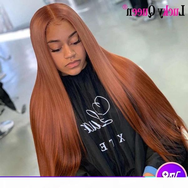 lucky queen transparent lace part human hair wigs pre plucked for black women brazilian remy straight chestnut brown color, Black;brown
lucky queen transparent lace part human hair wigs pre plucked for black women brazilian remy straight chestnut brown color, Black;brown