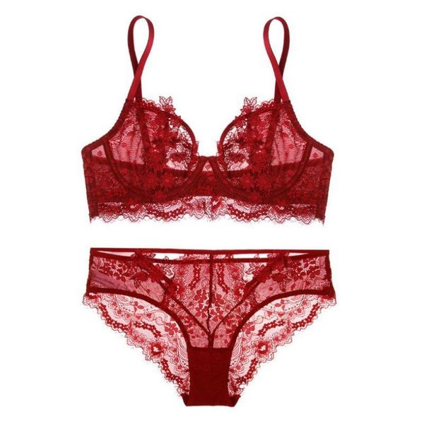 Ultra Thin Bra Set Underwire Bra Plus Size Hot Lingeries Flora Lace Bralette Tow Hook-and-Eye Sexy Intimates Woman Lingerie 2021, Violet set
Ultra Thin Bra Set Underwire Bra Plus Size Hot Lingeries Flora Lace Bralette Tow Hook-and-Eye Sexy Intimates Woman Lingerie 2021, Violet set