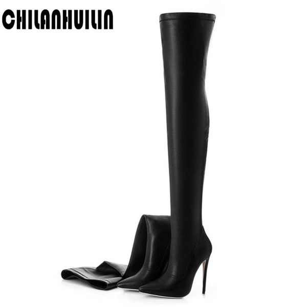 boots 2021 autumn winter lady women shoes over the knee high pointed toe long tube nightclub thigh, Black
boots 2021 autumn winter lady women shoes over the knee high pointed toe long tube nightclub thigh, Black