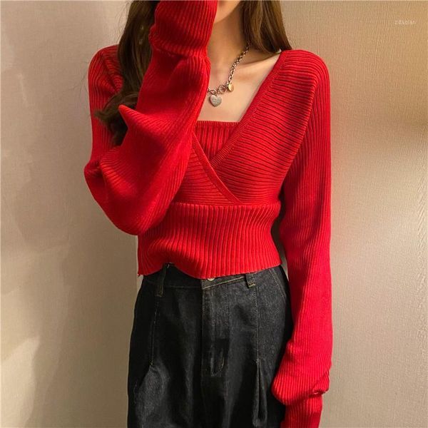 korean white knitted temperament solid slim autumn short v neck bottom fake two pieces pullovers sweaters lady fashion chic women's, White;black
korean white knitted temperament solid slim autumn short v neck bottom fake two pieces pullovers sweaters lady fashion chic women's, White;black
