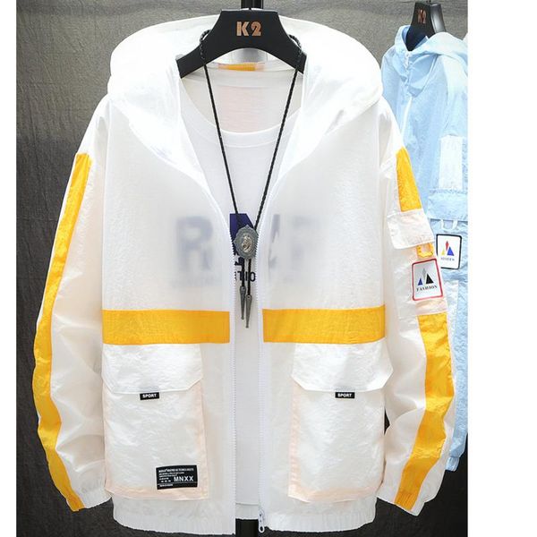 men's jackets sunscreen men coat summer thin loose leisure trend korean handsome versatile ultra breathable clothing factory fashion, Black;brown
men's jackets sunscreen men coat summer thin loose leisure trend korean handsome versatile ultra breathable clothing factory fashion, Black;brown