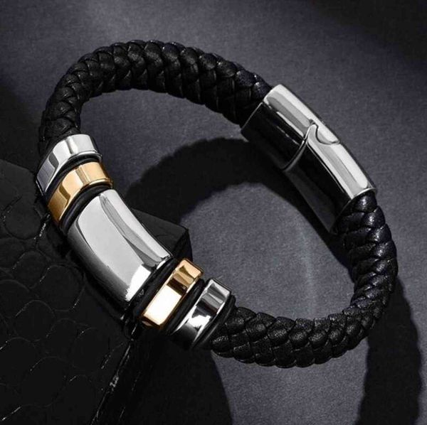 alloy classic style simulation building shape luxury leather bracelets for men, Golden;silver
alloy classic style simulation building shape luxury leather bracelets for men, Golden;silver