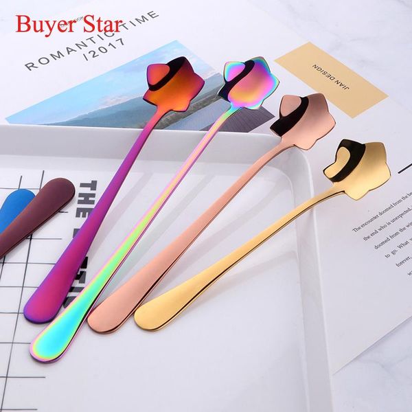 3pcs creative /coffee spoons set 304 stainless steel rose gold gift cake stirring sugar dessert teaspoon kids drink tableware
3pcs creative /coffee spoons set 304 stainless steel rose gold gift cake stirring sugar dessert teaspoon kids drink tableware