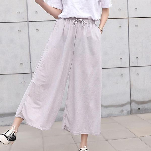 2021 new wide leg pants korean version of the wild nine pants loose female autumn sense ankle-length loose drawstring pants#2, Black;white
2021 new wide leg pants korean version of the wild nine pants loose female autumn sense ankle-length loose drawstring pants#2, Black;white