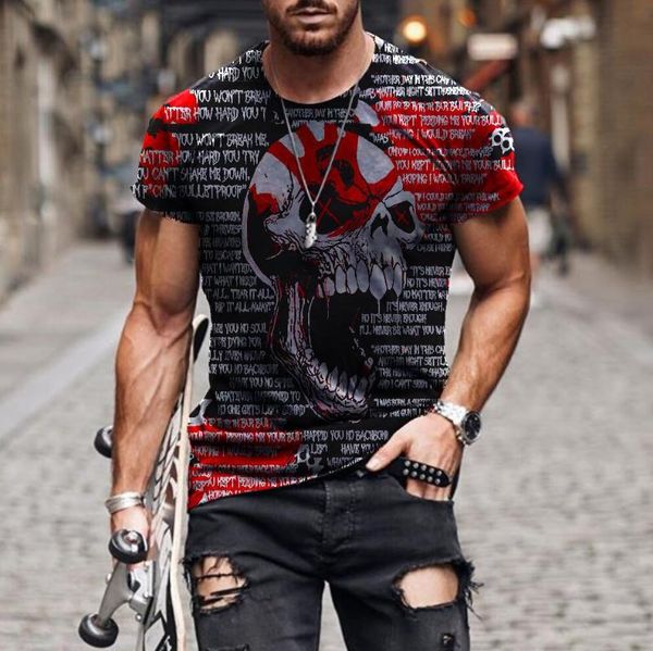 men's t-shirts 2021 casual fashion 3d printed t-shirt street o-neck short sleeve skull print oversized male tee, White;black
men's t-shirts 2021 casual fashion 3d printed t-shirt street o-neck short sleeve skull print oversized male tee, White;black