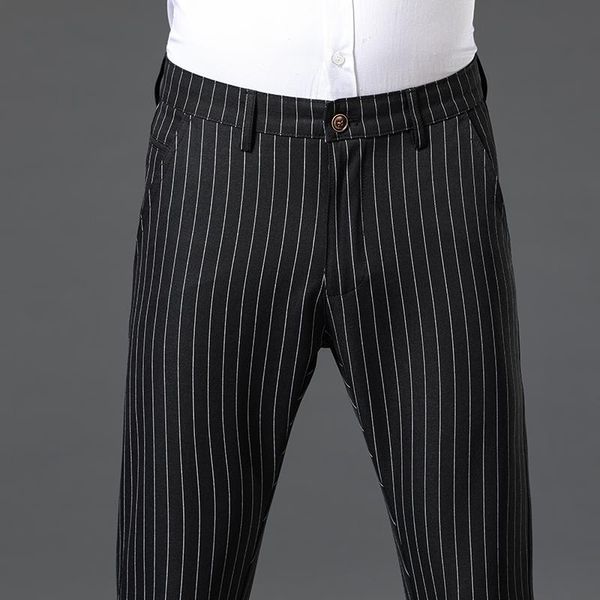 men's pants 2021 autumn business straight slim casual classic style black red grey stretch male brand clothes
men's pants 2021 autumn business straight slim casual classic style black red grey stretch male brand clothes